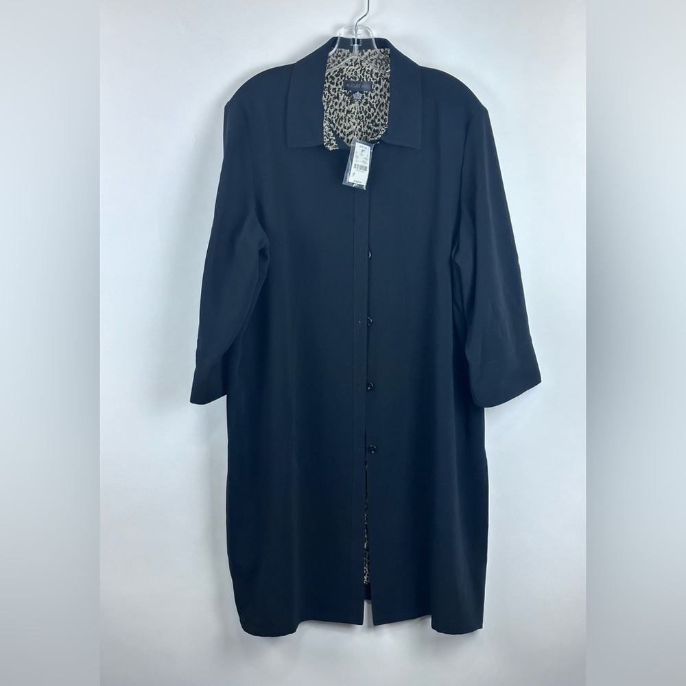 Women's Lightweight Oversized 3/4 Sleeve Jacket